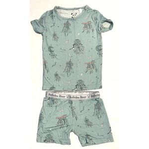 Bellabu Bear Kids 2T  Bamboo Pajama Set Breathable Sustainable Soft Cozy